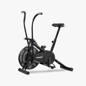 beatXP Vortex Energize 1M Air Bike Exercise Cycle for Workout with Adjustable Cushioned Seat