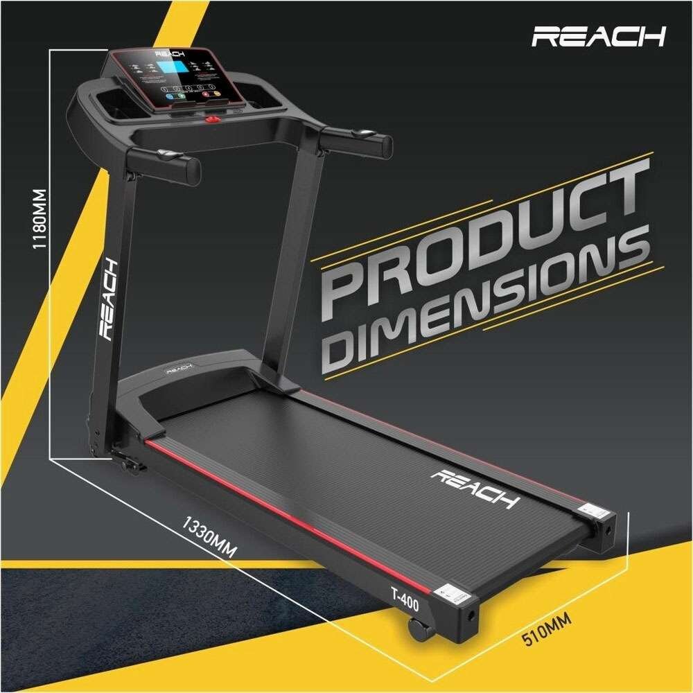 Multipurpose Automatic Treadmill with Manual Incline & LCD Display Perfect for Home Use